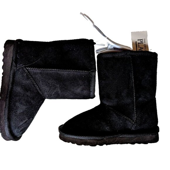 The Children's Place Toddler Girls Chalet Boot Furry Lined Winter Boot B… - Picture 2 of 5